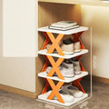 StackStep™ Space-Saving Shoe Organizer Rack